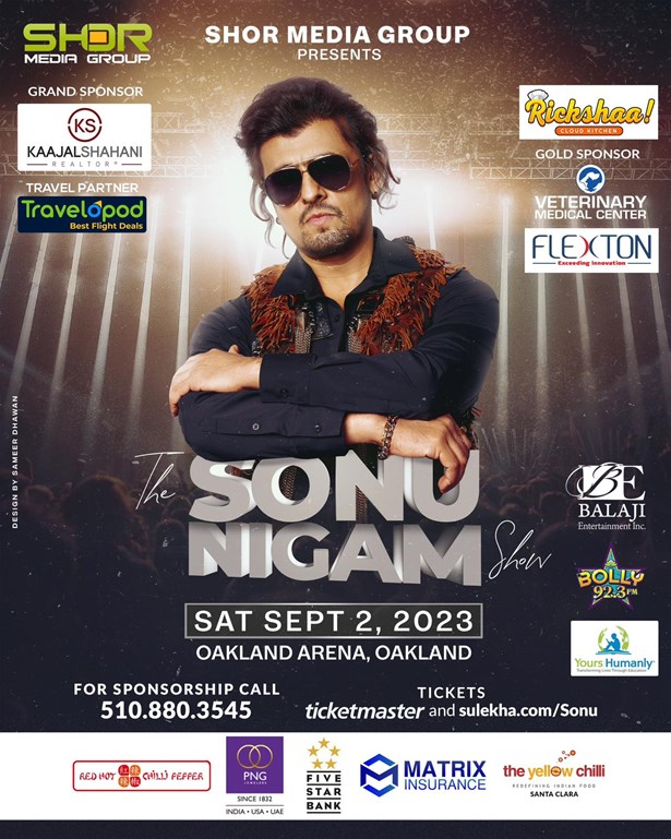30 years of Sonu Nigam Live In Bay Area 2023